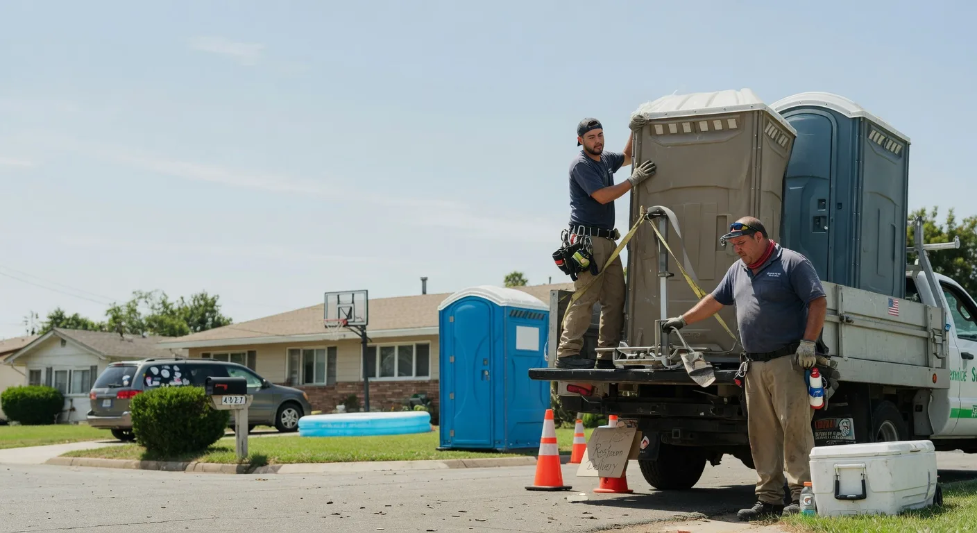Porta Potty Rental in Trafalgar, IN near me
